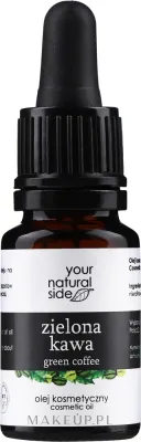 Масло зелёного кофе Your Natural Side 100% натуральное для лица и тела 10 мл
