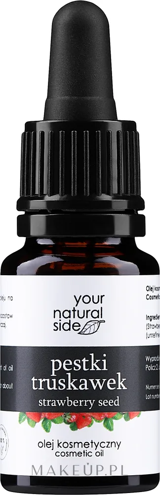 Масло семян клубники Your Natural Side 100% натуральное для лица и тела 10 мл