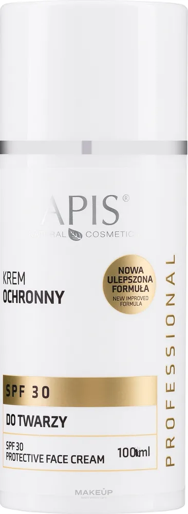 Крем для лица APIS Professional защитный с алоэ SPF 30 100 мл