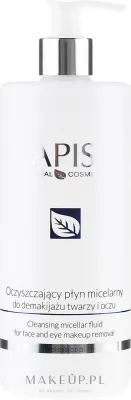Мицеллярная вода APIS Professional Home TerApis Cleansing Micellar очищающая, для лица и глаз, 500 мл