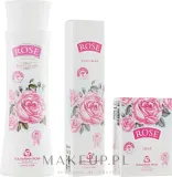 Набор Bulgarian Rose молочко для тела мыло и крем для рук с розовой водой 200 мл + 100 г + 50 мл — фото 2