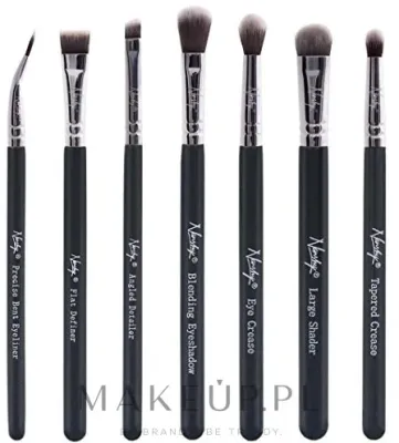 Набор кистей для макияжа глаз Nanshy Eye Brush Set Onyx Black 7 шт
