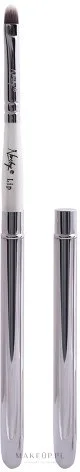 Кисть для губ Nanshy Lip Brush MC-L-01 Pearlescent White с плотной головкой