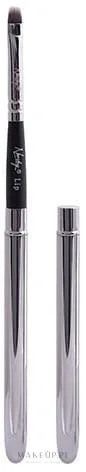 Кисть для губ Nanshy Lip Brush MC-L-02 Onyx Black из синтетического таклона