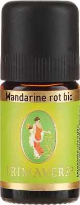Эфирное масло красного мандарина Primavera Mandarin Red Bio органическое для ароматерапии 5 мл