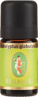 Эфирное масло эвкалипта Primavera Eucalyptus Globulus для ароматерапии, ванны и ухода за кожей 5 мл