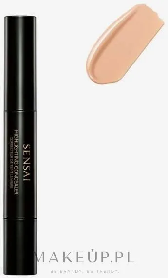 Корректор для лица Sensai Highlighting Concealer с эффектом сияния, маскирующий, 3,5 мл, оттенок HC - 00