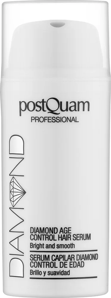 Осветляюще-разглаживающая сыворотка для волос PostQuam Professional Diamond Age Control Hair Serum, 30 мл