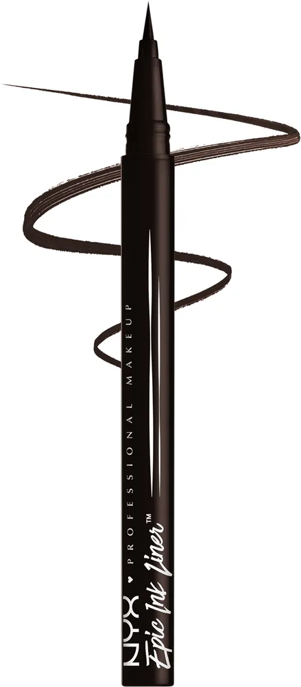 NYX Professional Makeup Eyeliner w pisaku - Подводка для глаз NYX Epic Ink Liner фломастер, оттенок 03 - Dark Chocolate