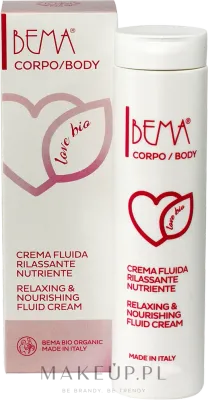 Bema Cosmetici Bema Cosmetici Body Love Bio Relaxing & Nourishing Fluid Cream - Флюид для тела Bema Body Love Bio расслабляющий питательный 200 мл