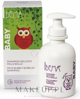 Детский шампунь для волос и тела Bema Cosmetici Love Bio Baby с миндальным и оливковым маслом, 250 мл
