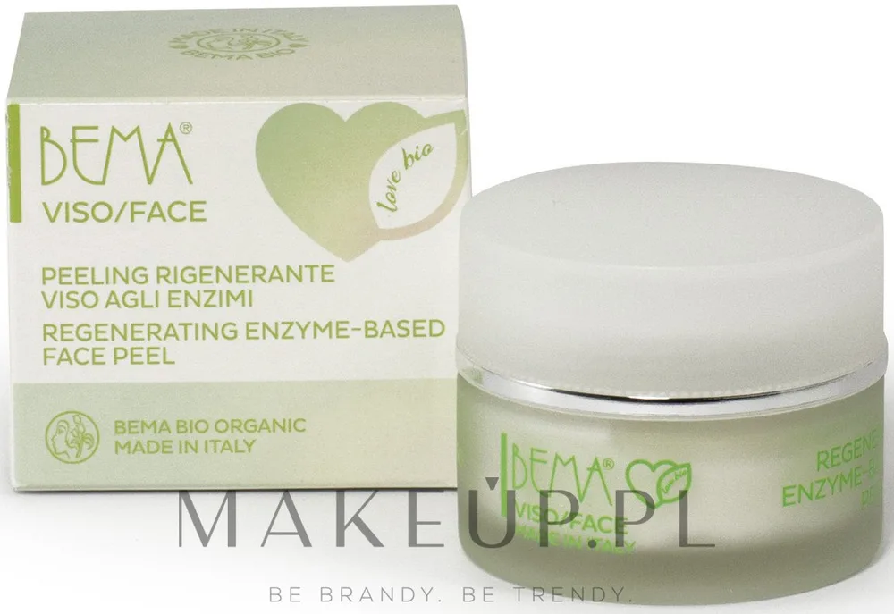 Энзимный пилинг Bema Cosmetici Love Bio с папайей, ананасом, бразильским орехом и рисовым маслом, 50 мл
