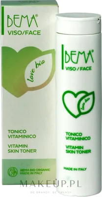 Тоник для лица Bema Cosmetici Love Bio с женьшенем, тысячелистником и бразильским орехом, 200 мл