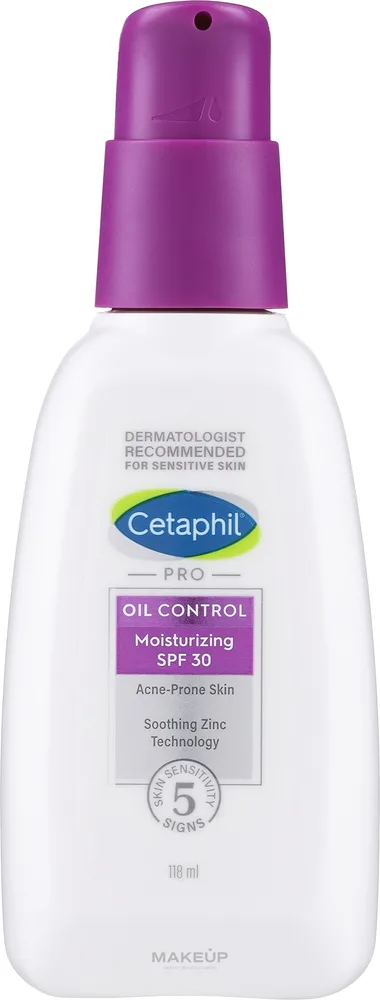 Крем для лица Cetaphil Pro Oil Control увлажняющий матирующий SPF 30 118 мл