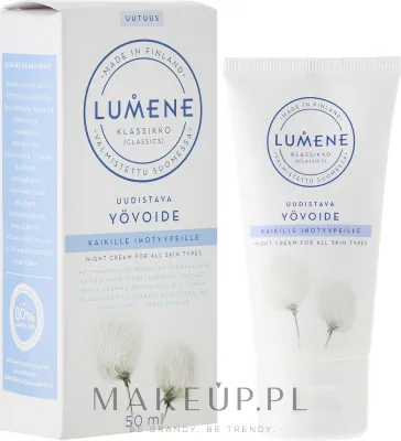 Ночной крем для лица Lumene Klassikko Restoring восстанавливающий с витамином C 50 мл