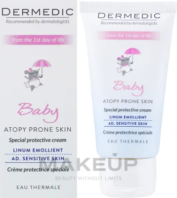 Крем для лица Dermedic Emolient Baby защитный детский SPF 15 50 мл