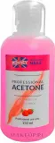 Ronney Professional Acetone Strawberry ацетоновая жидкость для снятия искусственных ногтей и гибрида 1000 мл — фото 5