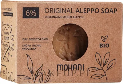 Натуральное алеппское биомыло Mohani с оливой и лавровым маслом, 185 г
