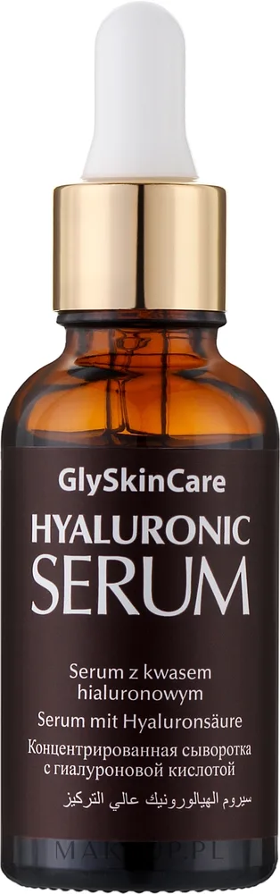Сыворотка для лица GlySkinCare Hyaluronic увлажняющая с гиалуроновой кислотой и стволовыми клетками винограда 30 мл