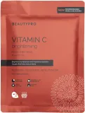 Тканевая маска для лица BeautyPro с коллагеном и витамином C осветляющая 22 мл — фото 1