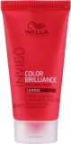 Wella Professionals Wella Professionals Invigo Color Brilliance Vibrant Color Mask Coarse - Маска для волос Wella Invigo Color Brilliance Coarse для окрашенных жёстких волос, защита цвета, лаймовый кавиар, витамин E, 500 мл — фото 1