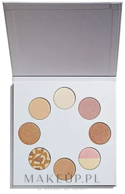 Палетка хайлайтеров для лица I Heart Revolution Highlighter Wardrobe