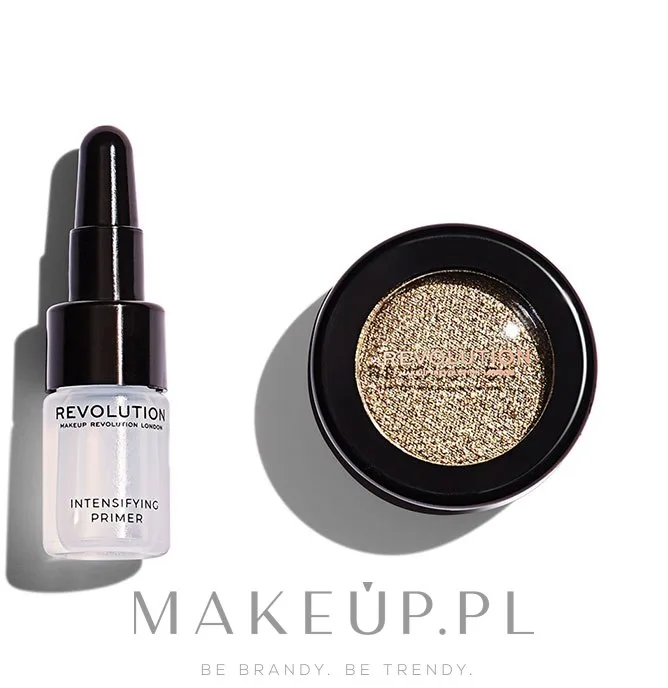 Набор для макияжа глаз Makeup Revolution Flawless Foils тени и база под тени 2 г + 2 мл, оттенок Retreat