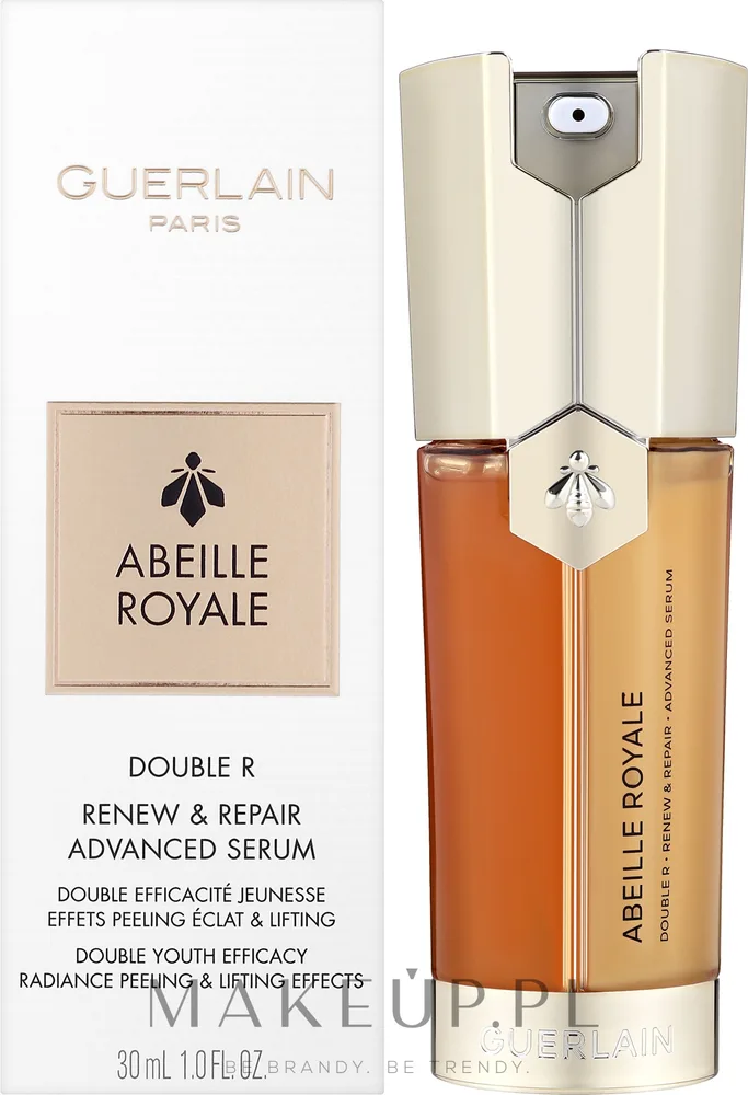 Сыворотка для лица Guerlain Abeille Royale Double R Renew & Repair омолаживающая с маточным молочком и мёдом