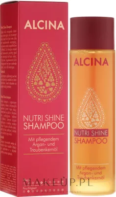 Питательный шампунь Alcina Nutri Shine с маслом арганы и маслом виноградных косточек, 250/500 мл