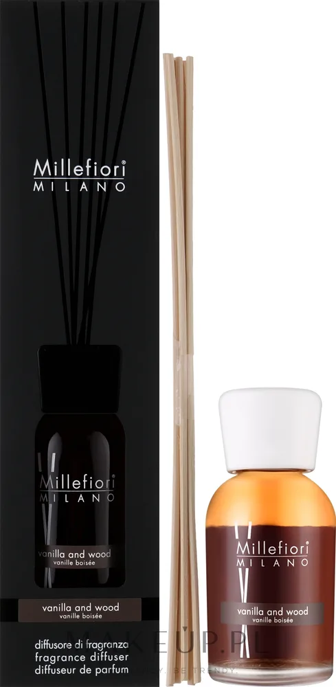 Ароматический диффузор Millefiori Milano Natural Vanilla & Wood