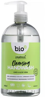 Жидкое мыло для рук Bio-D Lime & Aloe Vera с лаймом и алоэ, 500 мл