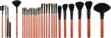 Набор профессиональных кистей для макияжа Tools For Beauty 28 шт. в чехле — фото 1