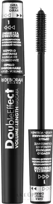 Тушь для ресниц Deborah Double Effect объём и длина ресниц