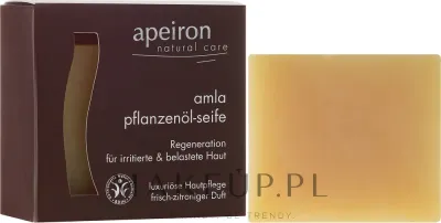 Натуральное мыло Apeiron Amla с амлой и витамином C для ухода за кожей, 100 г