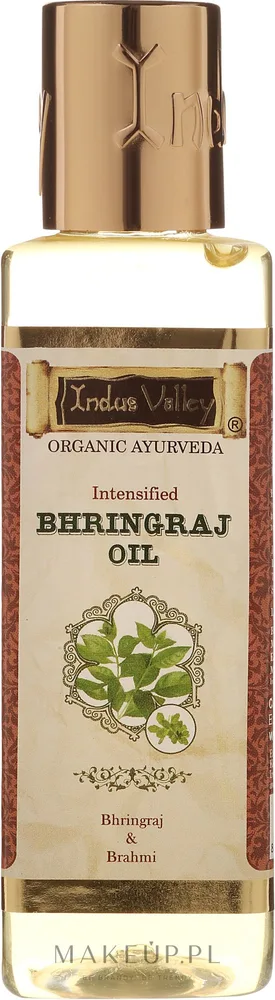 Травяное аюрведическое масло для волос Indus Valley Bhringraj Oil