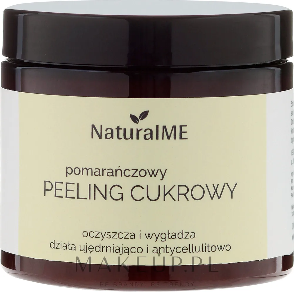 NaturalME NaturalME - Скраб сахарный апельсиновый для тела НатуралМи против целлюлита, 200 мл