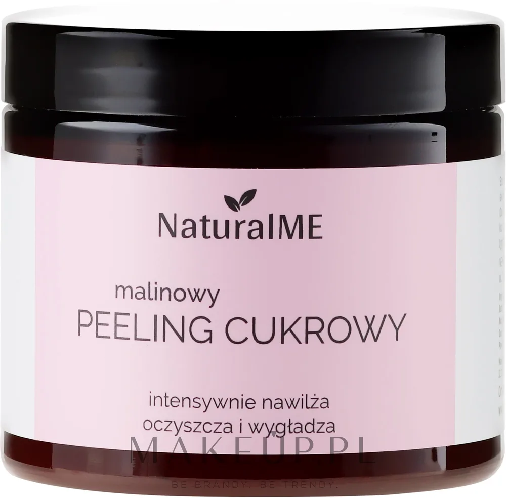 NaturalME NaturalME - Скраб сахарный малиновый для тела НатуралМи питательный, 200 мл
