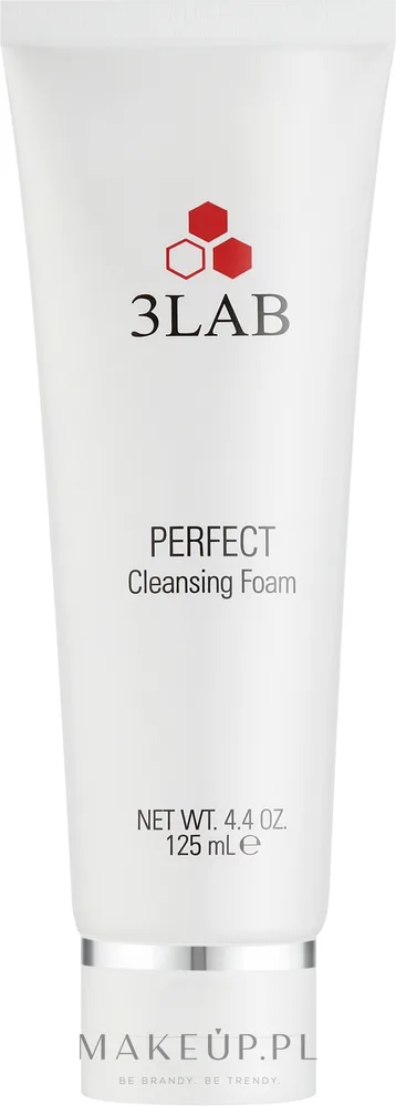 3Lab Perfect Cleansing Foam премиальная очищающая пенка для лица с керамидами, гиалуроновой кислотой и растительным комплексом, 125 мл
