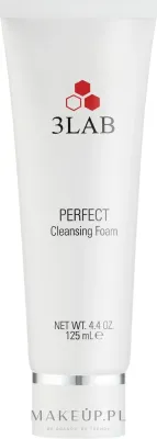 3Lab Perfect Cleansing Foam премиальная очищающая пенка для лица с керамидами, гиалуроновой кислотой и растительным комплексом, 125 мл