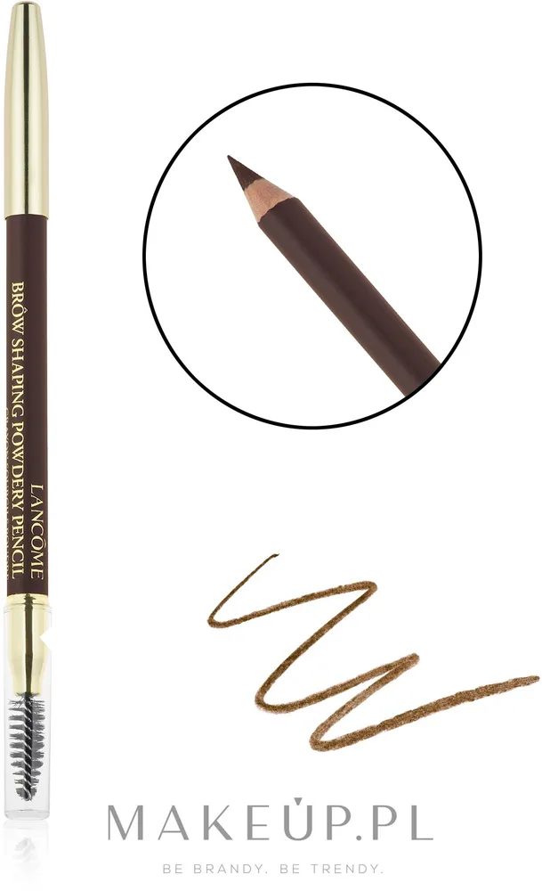 Карандаш для бровей Lancôme Brôw Shaping Powdery Pencil, оттенок 08 - Dark Brown