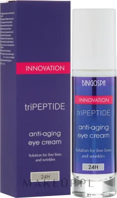 Крем для области вокруг глаз BingoSpa TriPeptide с пептидами для зрелой кожи 50 г
