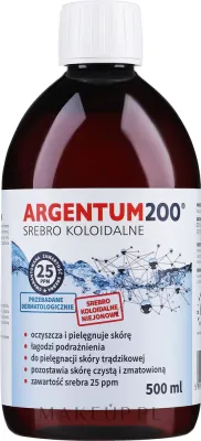 Тоник-спрей Aura Herbals Argentum200 с коллоидным серебром 25 ppm, 500 мл