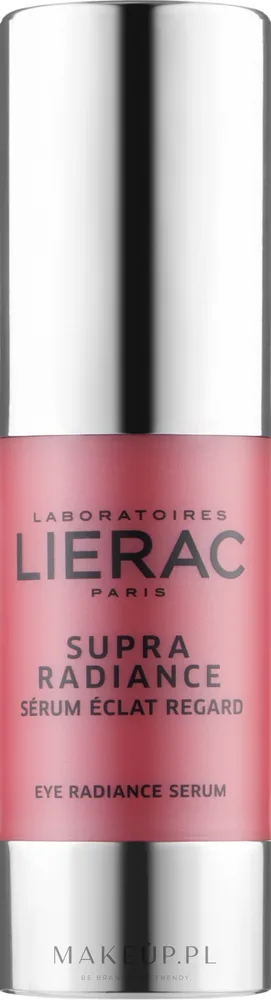 Сыворотка для области вокруг глаз Lierac Supra Radiance осветляющая с иглицей и гиалуроновой кислотой 15 мл