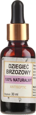 Натуральное масло берёзового дёгтя Biomika для ухода за кожей, ванны и ароматерапии 30 мл