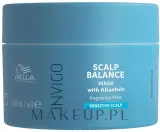 Wella Professionals Wella Professionals Invigo Balance Senso Calm Sensitive Mask - Маска для волос Wella Invigo Senso Calm для чувствительной кожи головы, успокаивающая, аллантоин, без отдушки, 150 мл — фото 1