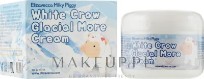 Крем для лица Elizavecca Milky Piggy White Crow осветляющий ниацинамид ледниковая вода 100 г