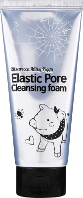 Elizavecca Milky Piggy очищающая пенка для пор с древесным углём, коллагеном и пантенолом, 120 мл