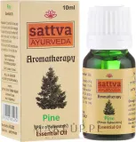 Эфирное масло сосны Sattva Ayurveda 100% натуральное для ароматерапии, ингаляций и массажа 10 мл — фото 1