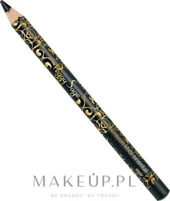 Карандаш для глаз Peggy Sage Oriental Kohl Eyeliner Pencil Kajal с золотым узором, насыщенный стойкий цвет, 1,13 г