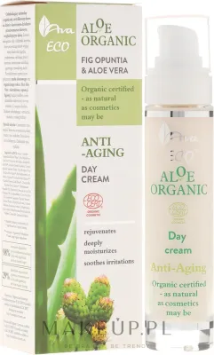 Крем для лица AVA Laboratorium Eco Aloe Organic дневной с опунцией и алоэ 50 мл